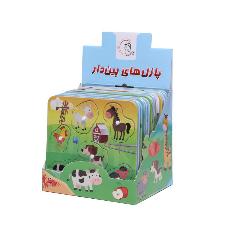 پازل پین‌دار شش مدل جور